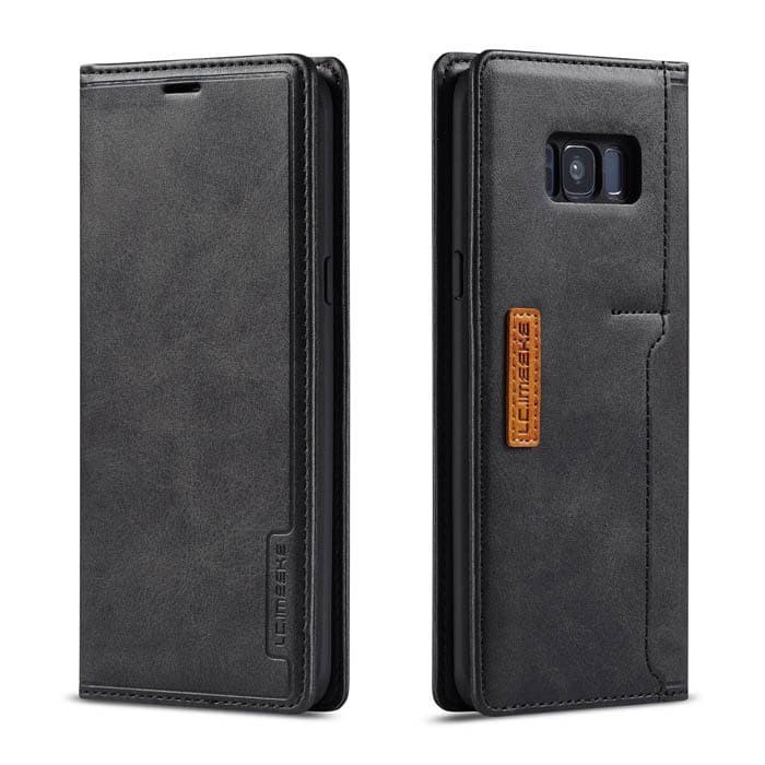 SAMSUNG GALAXY S8 LC.IMEEKE COVER LEATHER CASE FLIPCOVER WALLET CARD