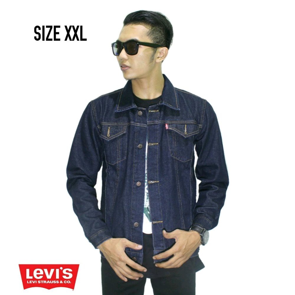 TERLARIS JAKET LEVIS PRIA - JAKET JEANS PRIA LEVIS BIG SIZE JUMBO Jaket Keren