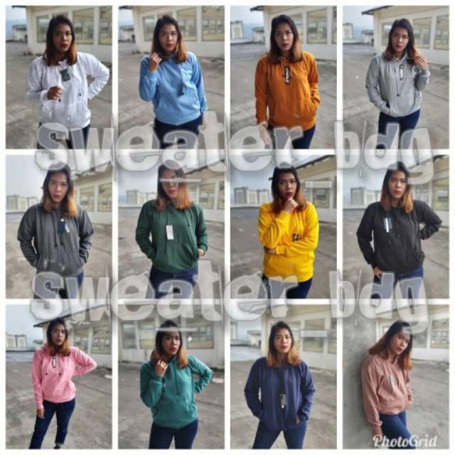Hoodie Wanita POLOS/Hoodie Cewek POLOS/Sweater POLOS Wanita/Sweater POLOS Cewek