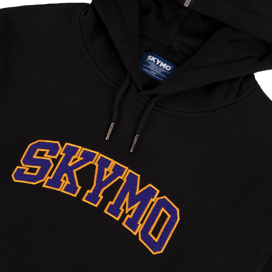 KreasiNusantara[LR 024]|Skymo Apparel Hoodie University Black Purple