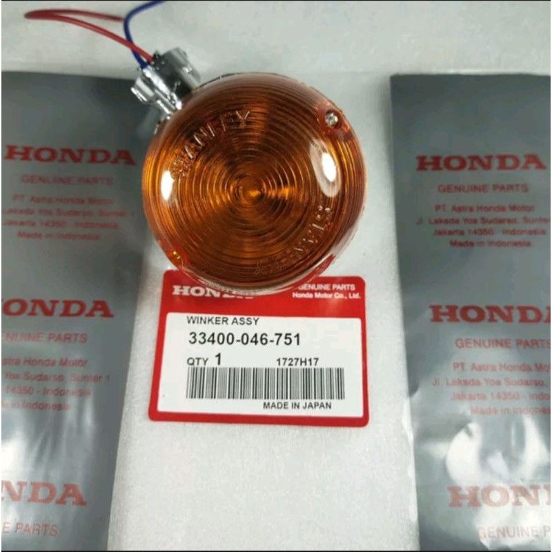 Lampu sen Sien Honda CB100 - CB 100 Stanley Original Grosir Sparepart Motor Premium OFEPART
