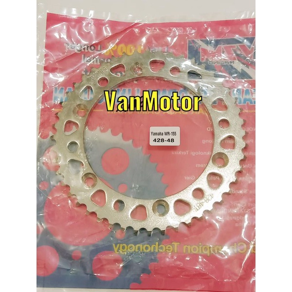 GEAR BELAKANG GIR BELAKANG WR 155 WR155 428-48 428 48 YAMAHA VZM