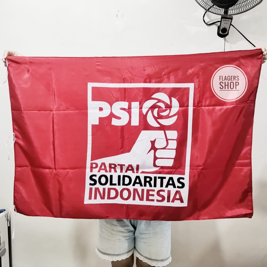 

[ISI 50 PCS] Bendera Partai PSI 80x120 cm