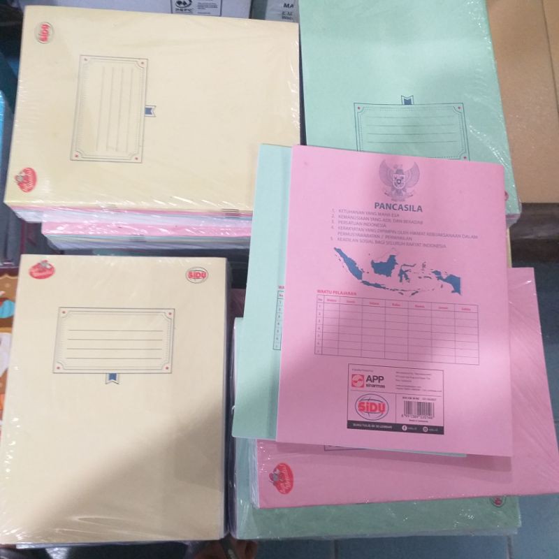 

BUKU TULIS SINAR DUNIA 38 LEMBAR ORIGINAL | BUKU TULIS SIDU 38 80 GRAM