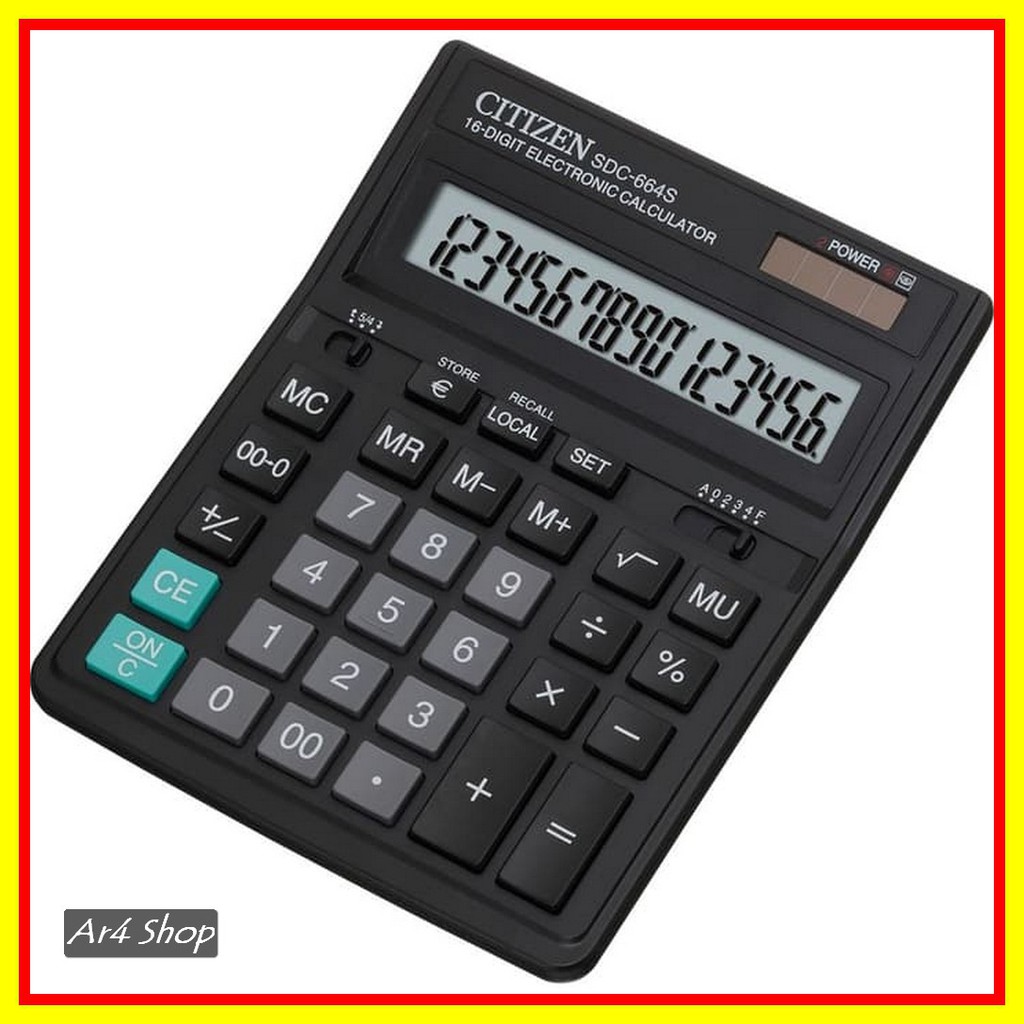 

Calculator - Citizen - Sdc-664