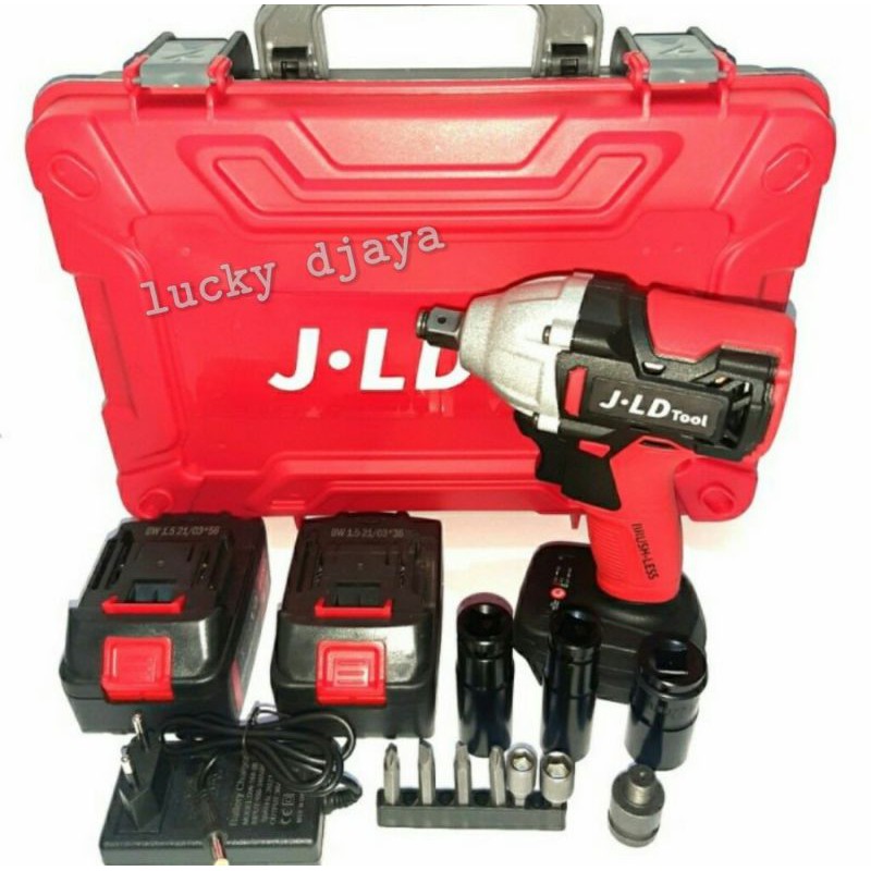 Cordless impact wrench brushless 48V jld j.ld Shopee Indonesia