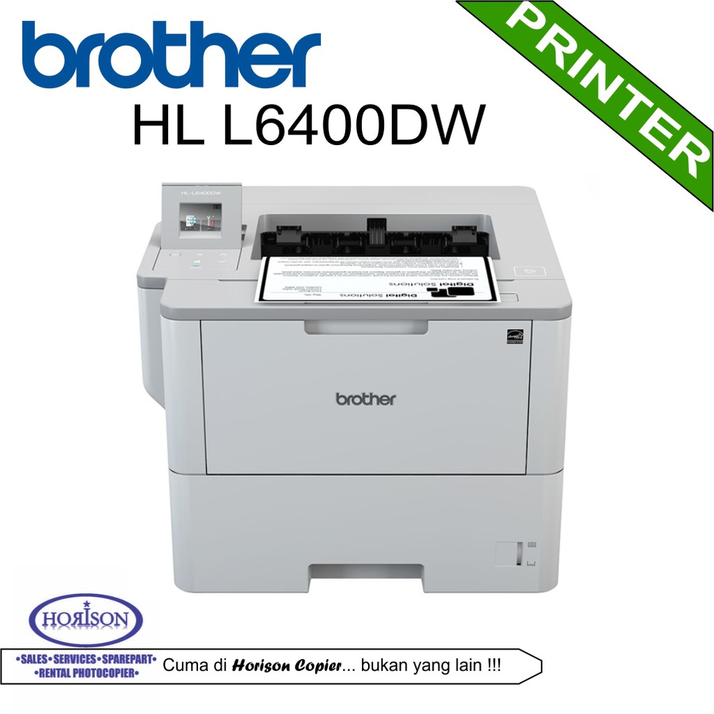 

BROTHER Printer Mono Laser HL L6400DW