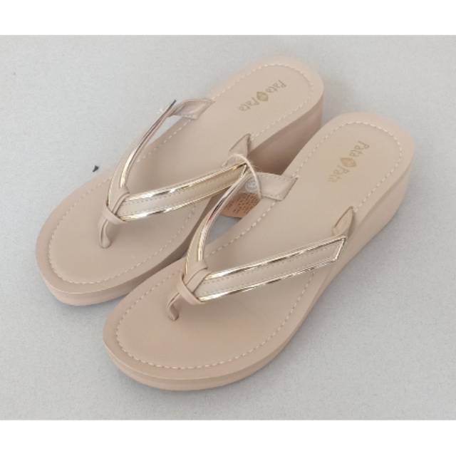 Sandal bata jepit wanitaSandal Wanita RALINE BATA PATA-PATA Cream5728107