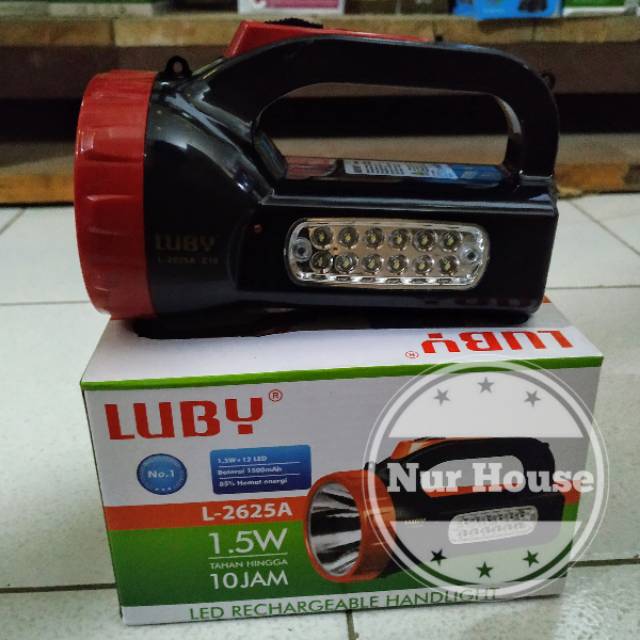 senter luby L- 2625 / L- 2687 emergency senter tangan