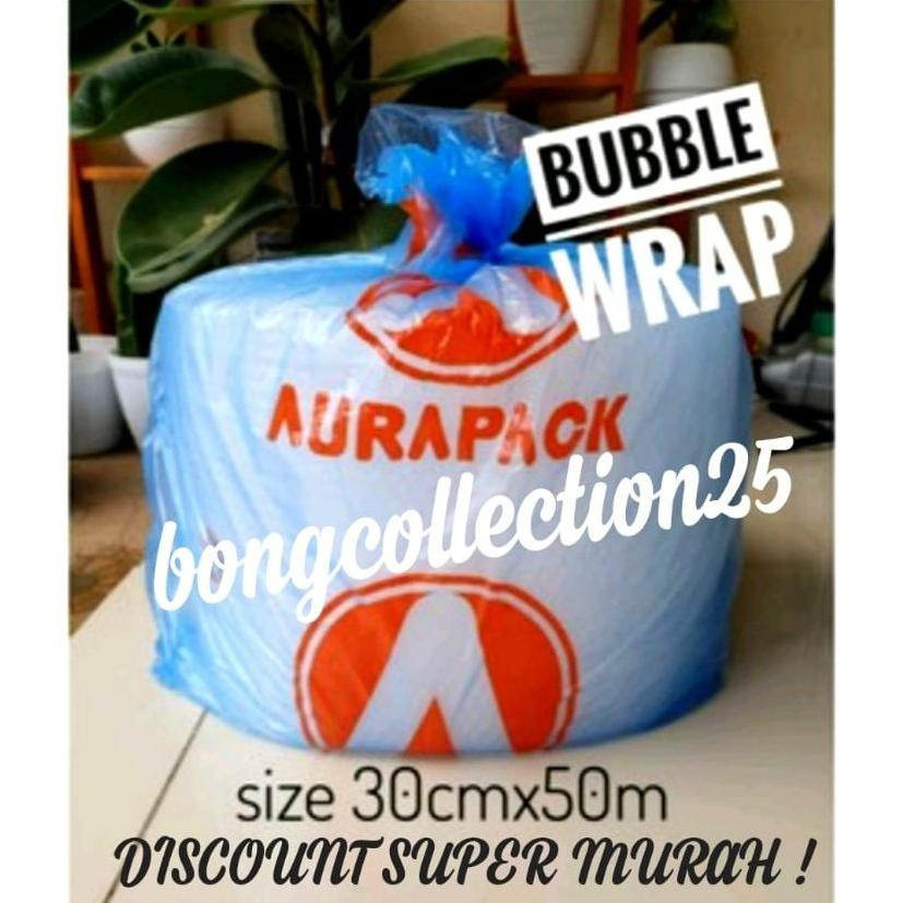 

Ju4laan BUBBLE WRAP 50METER X 30 CM / AURAPACK / BUBBLE WARP / BUBBLE WRAP ROLLBerku4litas,,