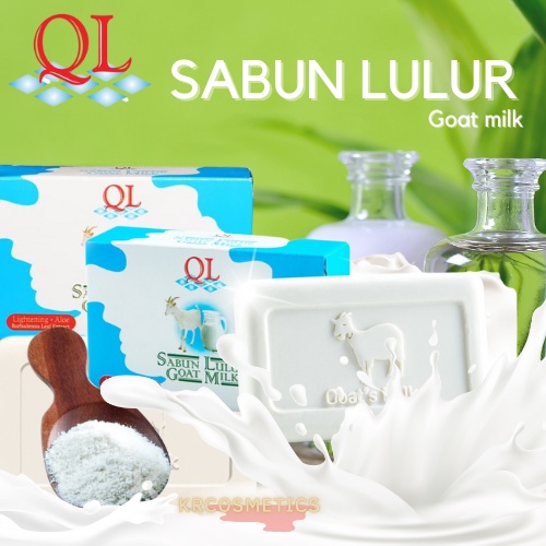 QL Cosmetic - Sabun Lulur Goat Milk - sabun susu kambing QL