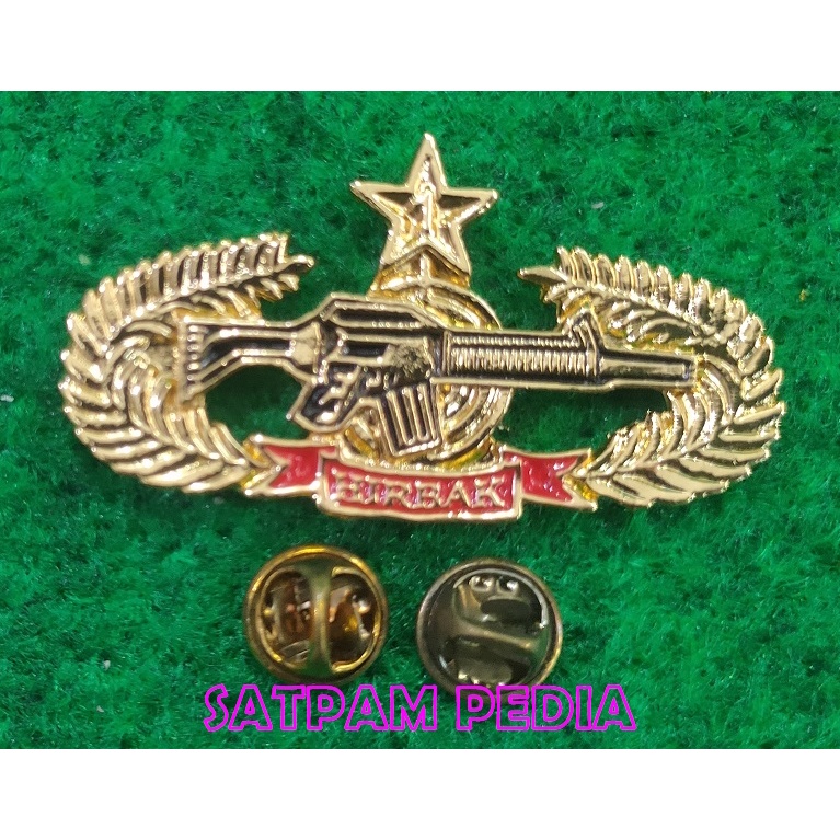 Pin Hirbak Kuning - Wing Hirbak Kuning