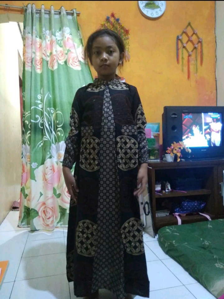 Maura Couple - Sania Ruffle Batik Couple Ori Ndoro Jowi Dnt Garansi Termurah