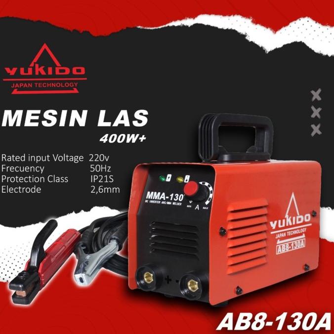 CG116 PAKET TUKANG LAS MESIN LAS YUKIDO - KAIROS BOR tangan 10mm Paket