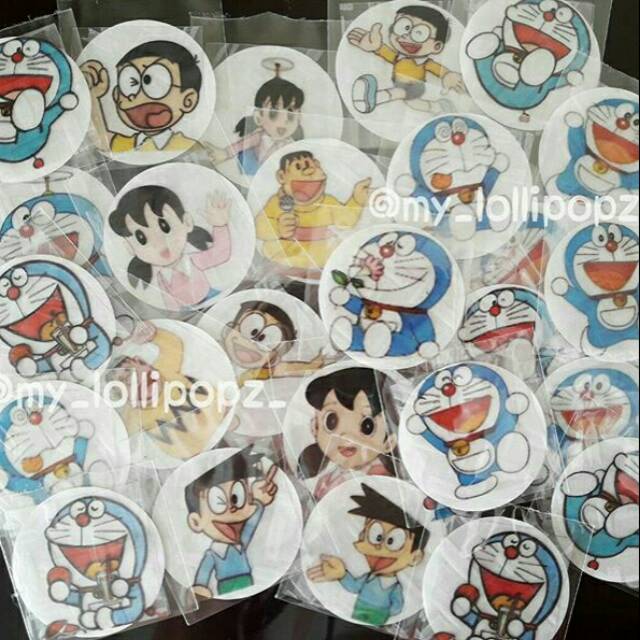DORAEMON edible / rice paper , aman dimakan