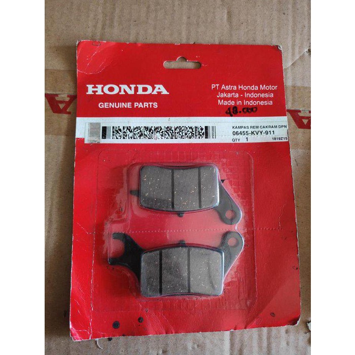 kampas rem cakram depan beat karbu lama ori