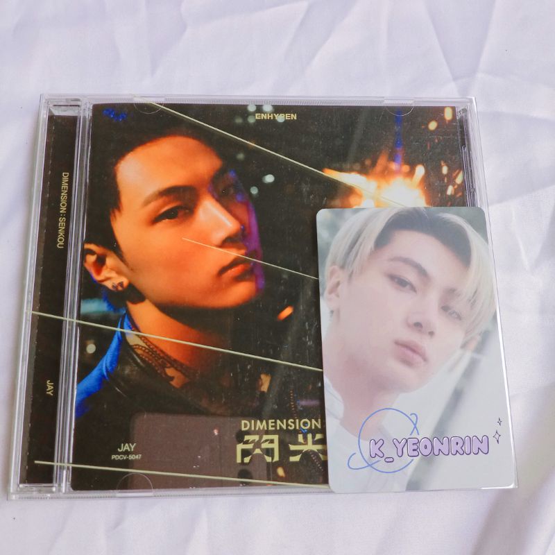 [Ready/Official] Album Only Enhypen Dimension:Senkou Solo Jacket Jay ver. (Soljack)