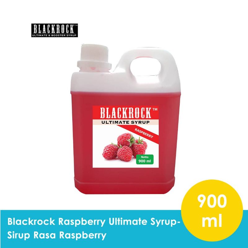 

Blackrock Raspberry Ultimate Syrup 900 ml - sirup rasa rasberi