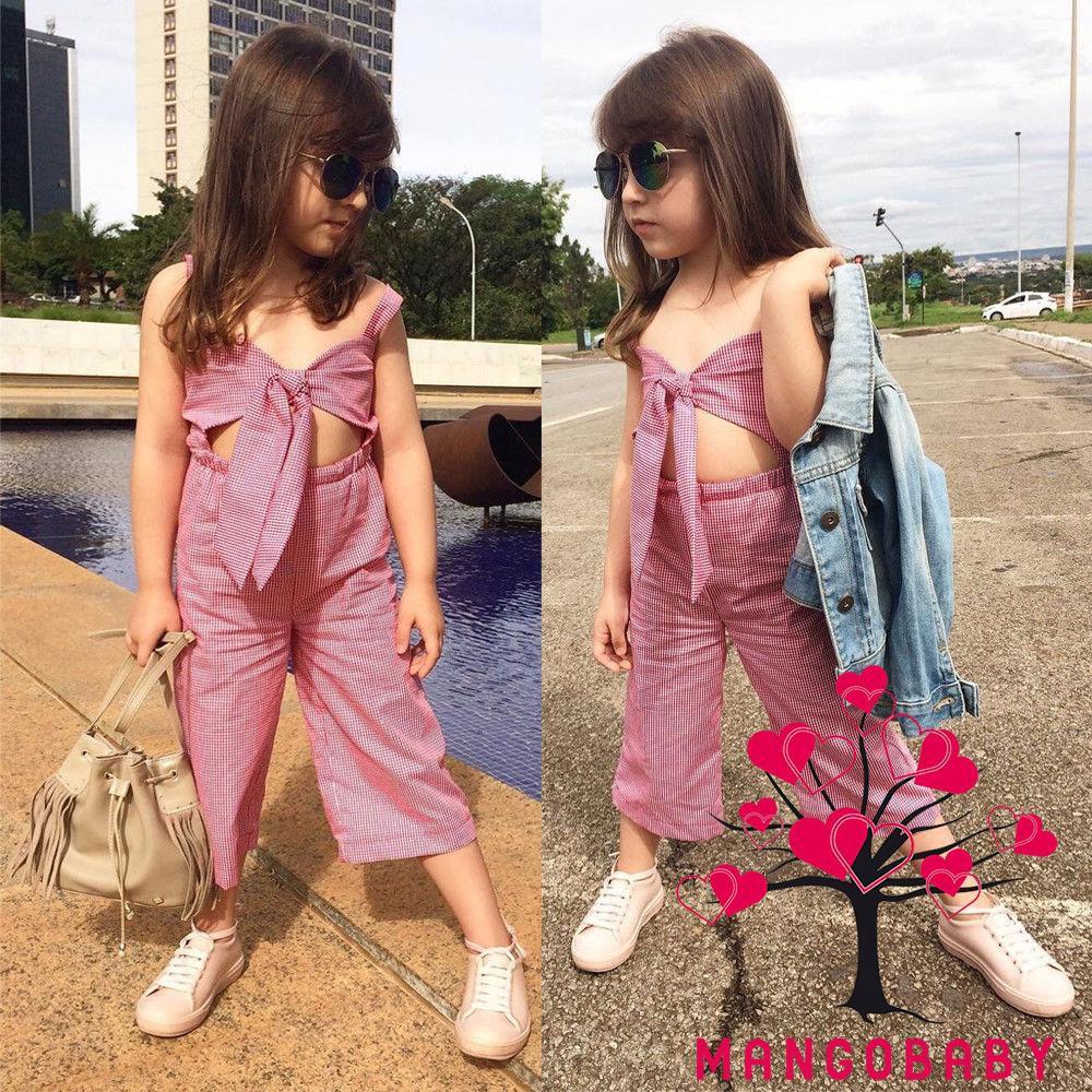 Setelan Jumpsuit Lengan Panjang dengan Bahan Katun dan 