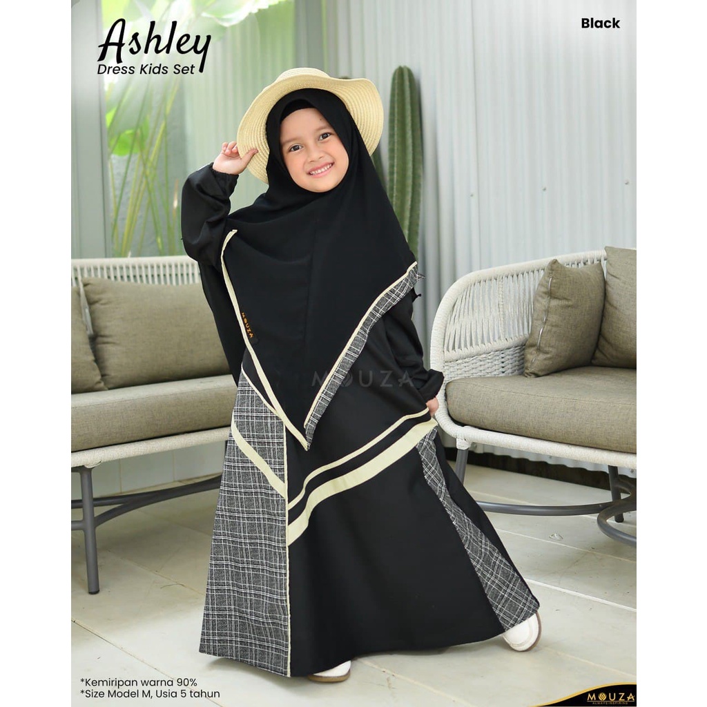 gamis couple terbaru Ashley Gamis set Syari anak Maxi Dress Kids Set / couple muslim / gamis couple 