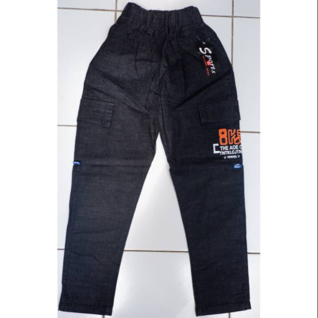  6 10th CELANA  CARGO  ANAK  COWOK IMPORT CELANA  JEANS  ANAK  