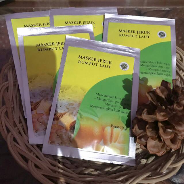 MASKER JERUK RUMPUT LAUT