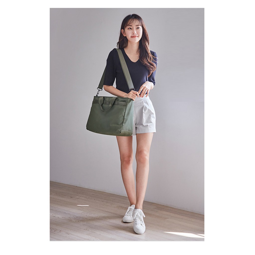 WB22 Tas Selempang Pria Wanita Waterproof Bisnis Bag Import Korea Murah Perempuan Cewek Oxford Premium Ransel Laptop Besar Formal Model Polos Keren Dan Cantik Jalan Olahraga Cowok Laki Leptop 14 Bag 13 inch stylish Miniso Kuat Piknik Backpack Slempang