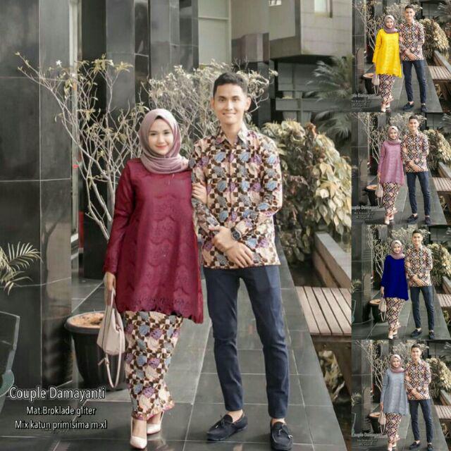 Maura Couple - Sania Ruffle Batik Couple Ori Ndoro Jowi Dnt Garansi Termurah Shopee -couple Clarisa