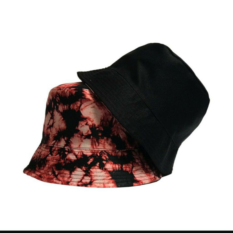 topi Bucket tie dyie murah / topi baseball tie dye