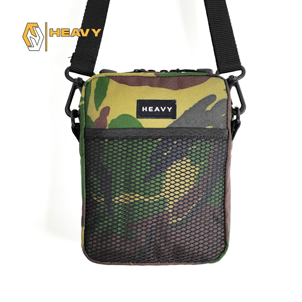 Tas Heavy Elgano Army Series Original Premium Pouch - Slingbag Heavy Casual Bag - Tas Selempang Bahu Pria