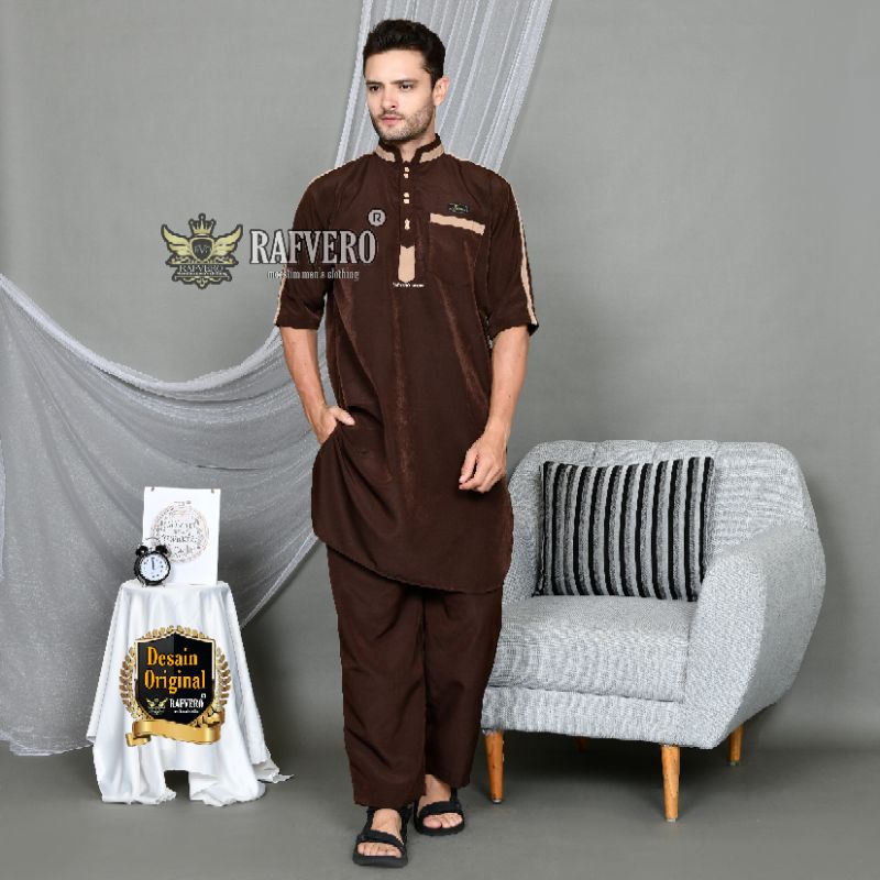 Setelan Pakistan Baju Muslim Pria ASSEGAF ORIGINAL RAFVERO