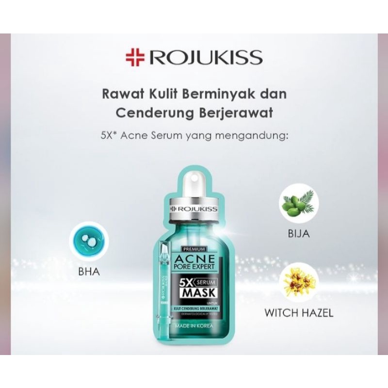 Rojukis sheet mask  dan Rojukis serum