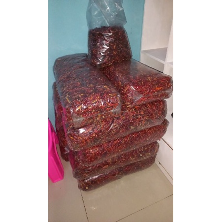 cabe rawit japlak teja cengek kering kemasan 1bal 5kg