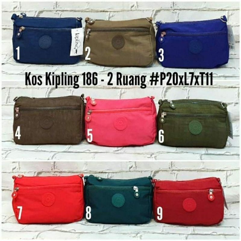 Bag 186 Kipling/Tas Selempang Kipling Wanita/Tas kipling Terbaru/Tas Wanita Kekinian