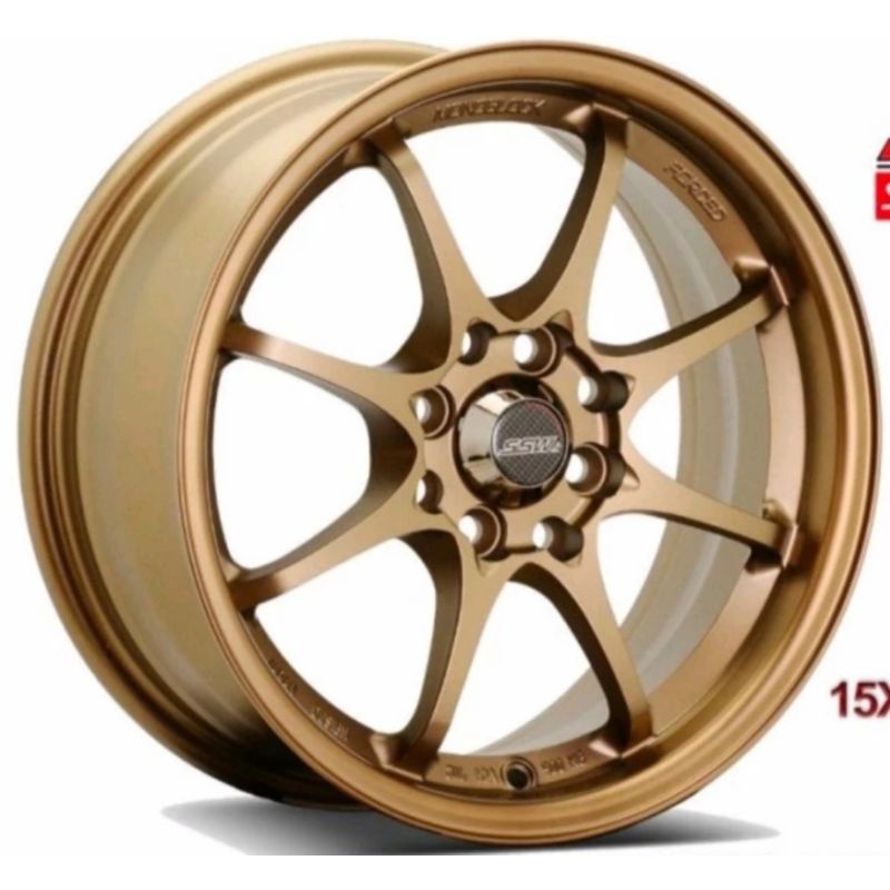 Paketin BAN BARU 195 50 15 velg mobil ssw ORIGINAL made in thailand s200/ce28 ring 15x6,5” pcd 4x100