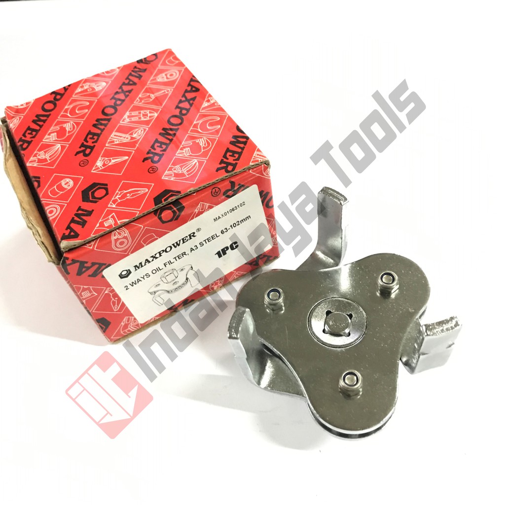 MAXPOWER Kunci Oli Filter 2 Arah - 2 Ways Oil Filter 63 - 102 mm