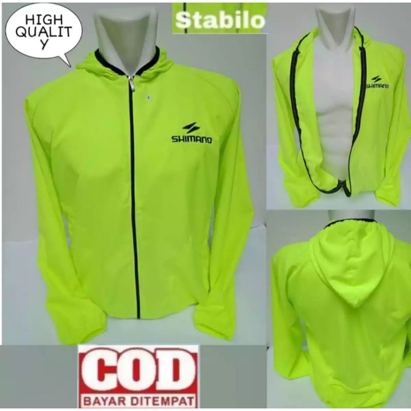 jaket parasut lari sepeda jumbo shimano XTR jaket olahraga pria dan wanita-5
