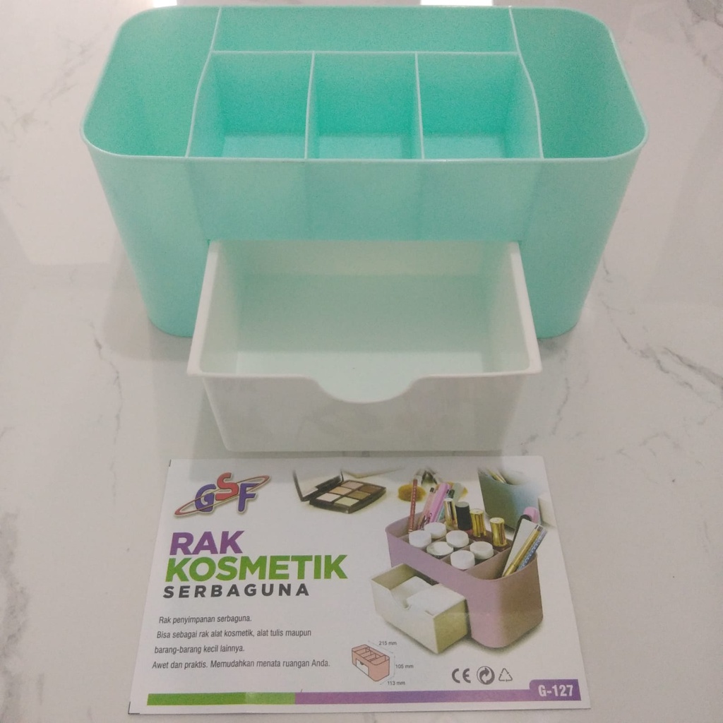 RAK KOSMETIK / RAK MAKEUP STORAGE KOTAK PENYIMPANAN ALAT TULIS TEMPAT KOSMETIK GSF-127 / GSF G 127 / GSF 127