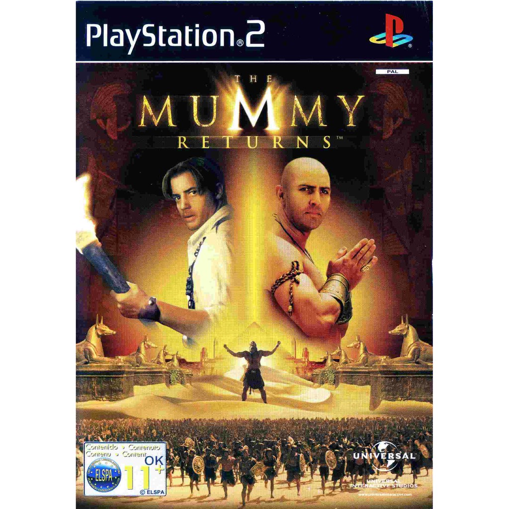DVD Kaset Game PS2 The Mummy Returns