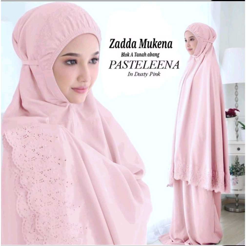 WIJAYAFASHION GROSIR MUKENA JUMBO SITI KHADIJAH TERBARU / MUKENA ZADDA