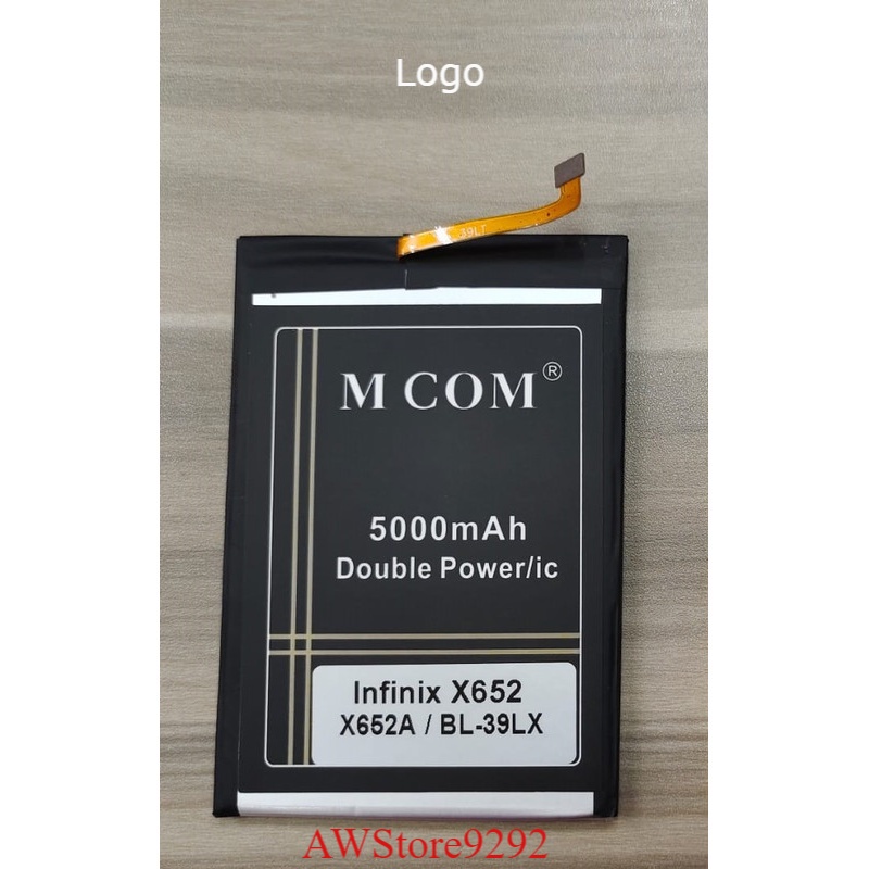 Mcom Batre Baterai Double Power Mcom Infinix Smart 4 BL-39LX  BL39LX X652 X652A X652B S5 X653 X653C