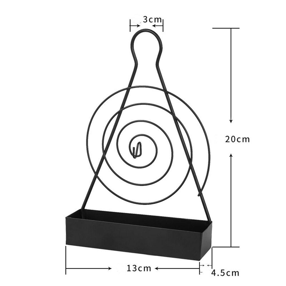 Solighter Spiral Rak Nyamuk Taman Nordic Coil Holder Repellent Dupa Bracket