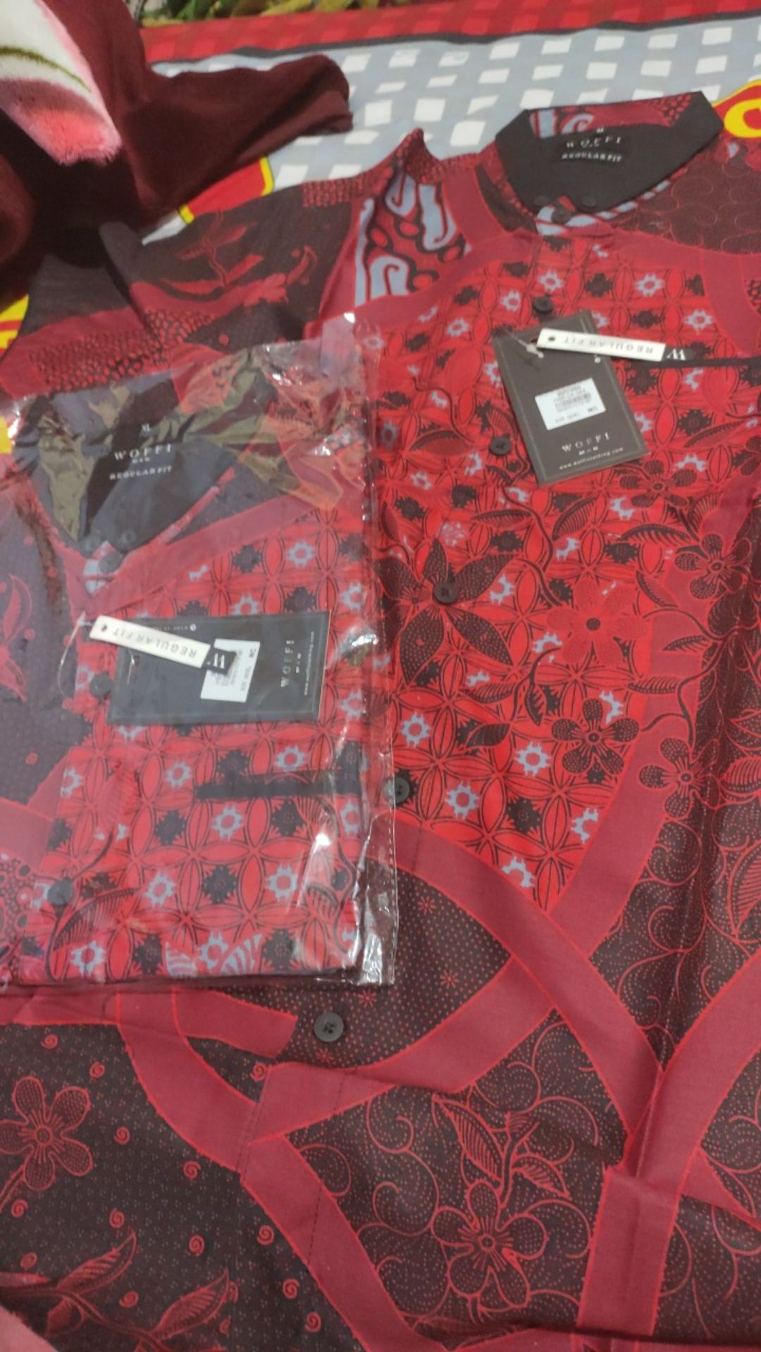 Woffi Man Kemeja Batik - Gwane Regular Fit Cotton Print