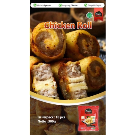 

Chicken Roll Mayasi Bento