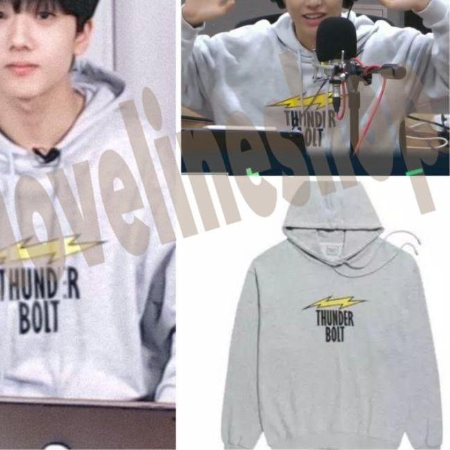 ➵ HOODIE SWEATER KPOP NCT JISUNG RENJUN THUNDER BOLT ֍