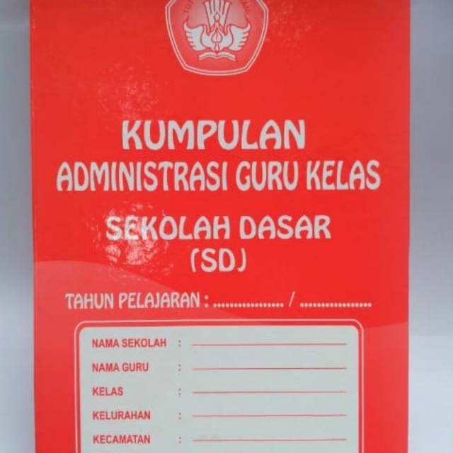 Administrasi guru klas SD
