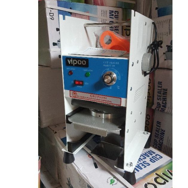 Vipoo.Omicko Cup Sealer Machine V-D9 / Mesin Penyegel Gelas Minuman Ukuran 12oz-22oz ORI