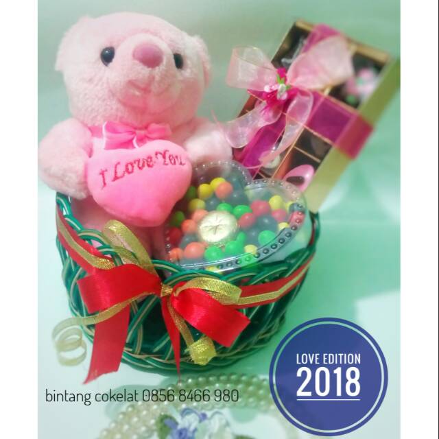 Parcel Boneka Parcel Coklat Hadiah Valentine Coklat Praline Coklat Valentine Shopee Indonesia