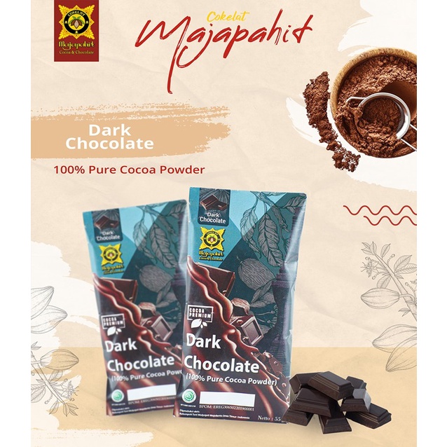 

Coklat Bubuk/Cokelat Bubuk/Cokelat Bubuk Varian Rasa/Cokelat Sehat/Cokelat Majapahit 55 gr