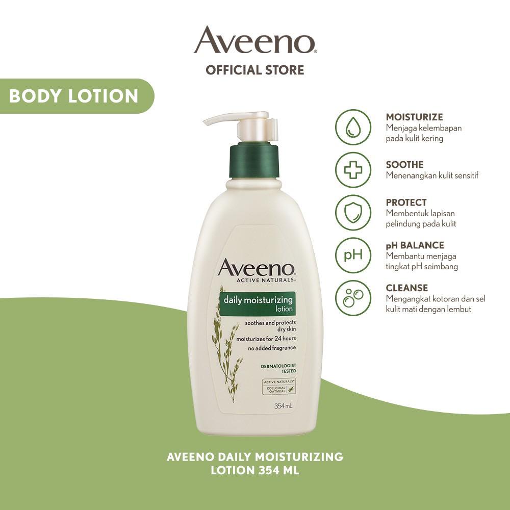 Aveeno Daily Moizturizing Lotion 354ml - Lotion Pelembab